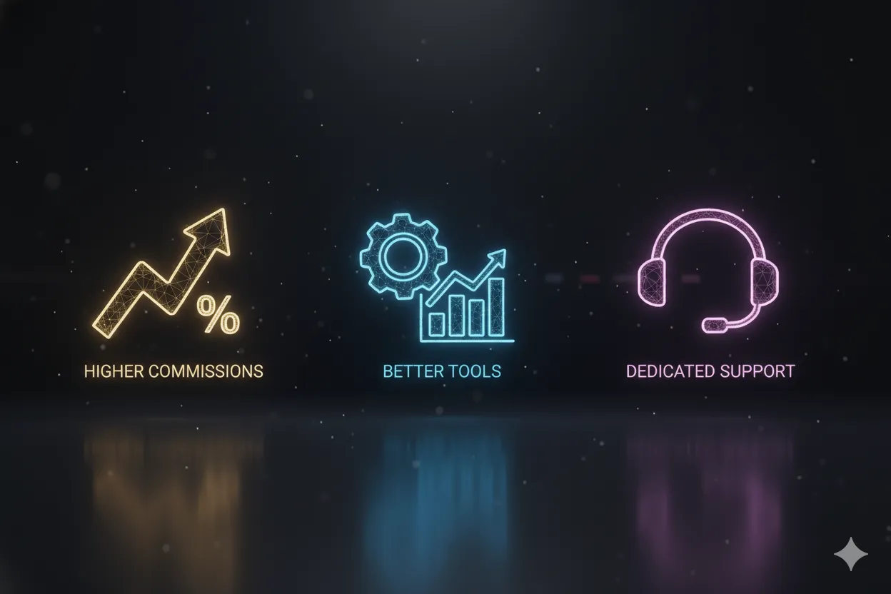 Tümbet affiliate programının yeni avantajları