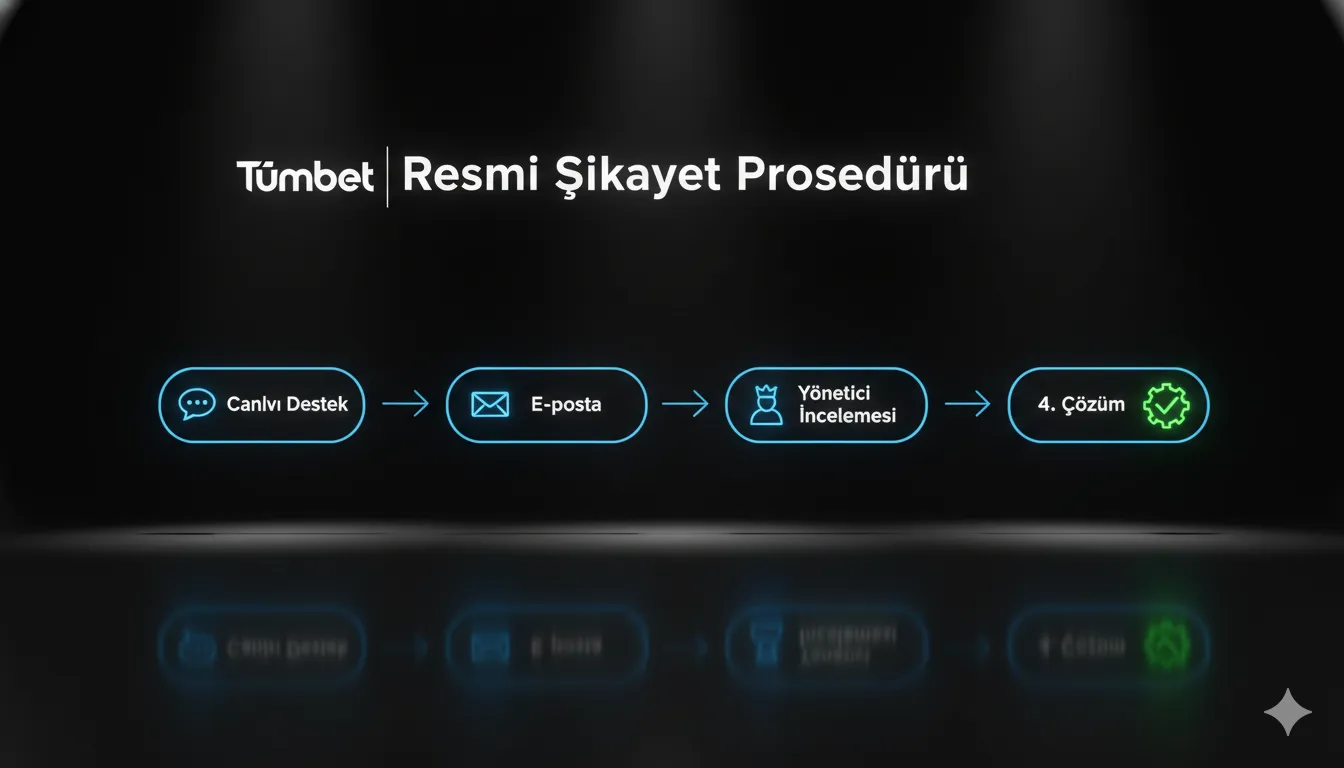 Tümbet Resmi Şikayet Prosedürü Akış Şeması